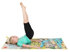 Yogaunderlag til børn - Inkl. 36 yogastillinger